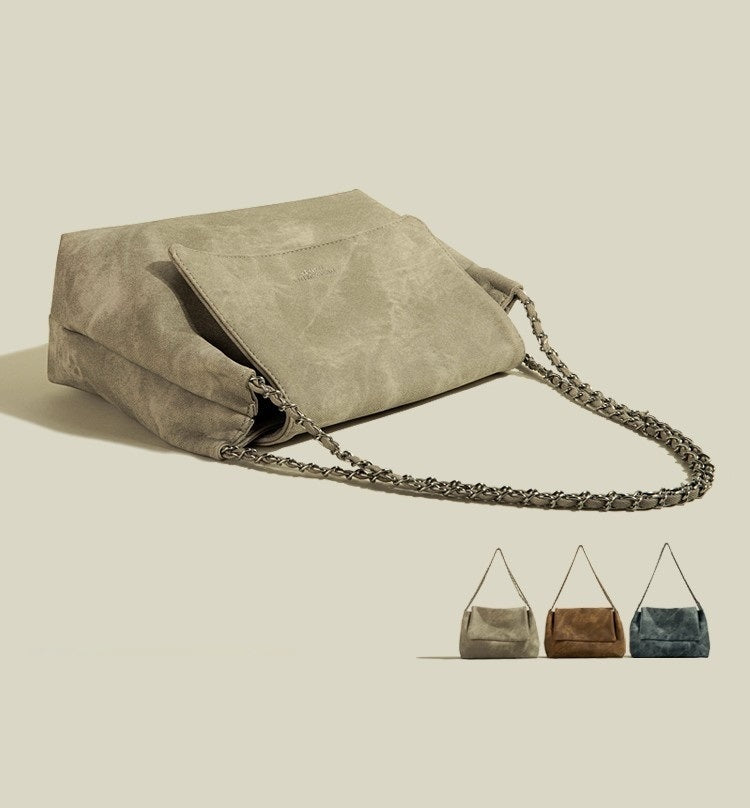 Sac Sous-épaule Grande Capacité avec Chaîne