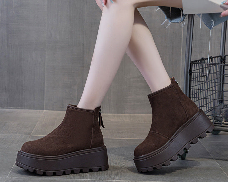Chaussures en Cuir - Chaudes & Confort
