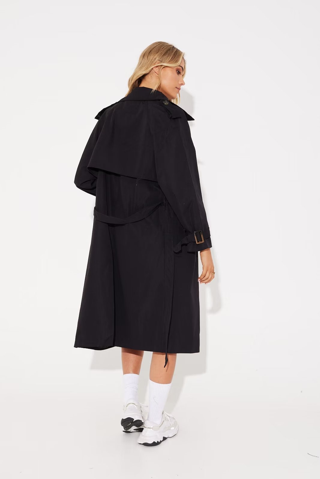 Chivogue Trench Élégant – Coupe Moderne
