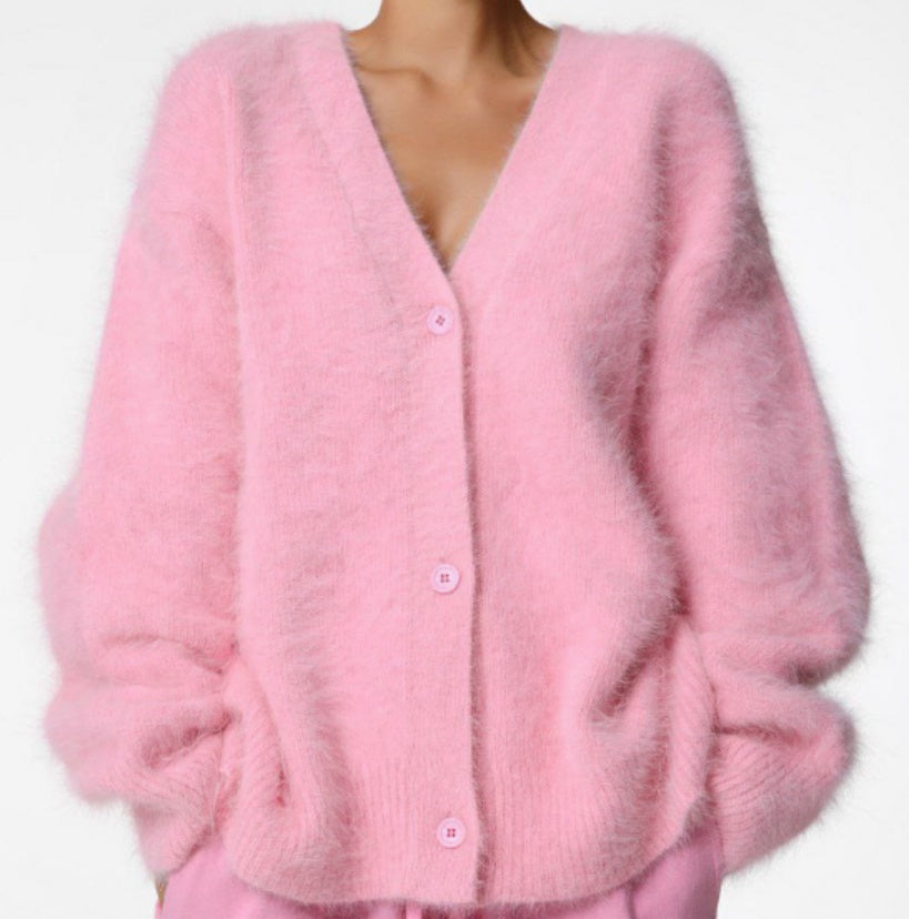 Chivogue Cardigan à Col V, look élégant