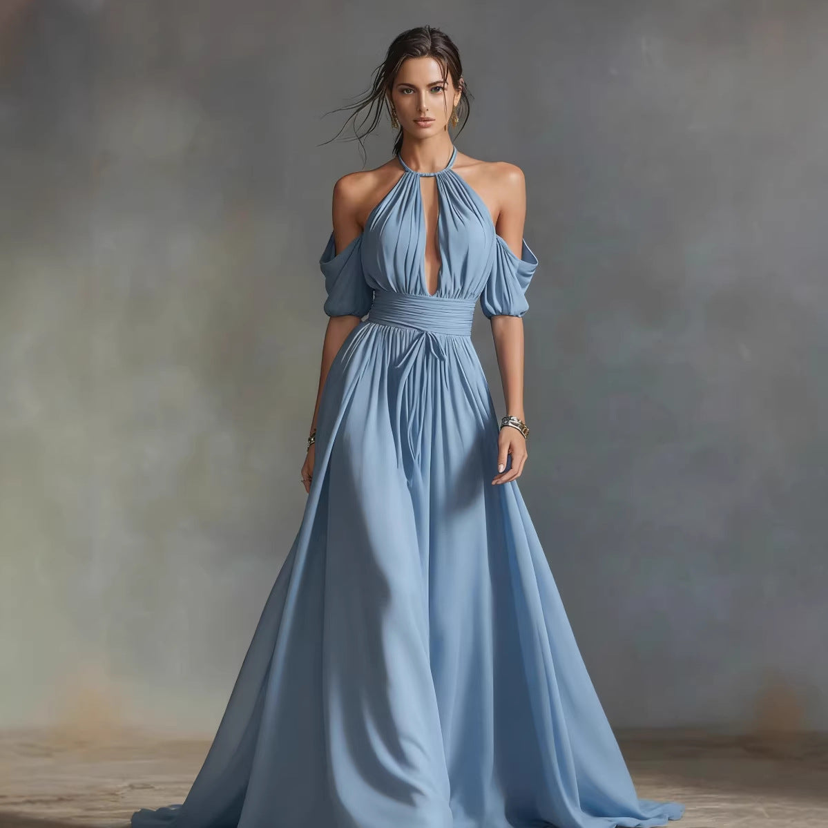 Robe Midi Élégance Naturelle