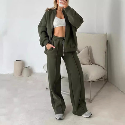 Camille | Ensemble Bomber & Jogger Chic