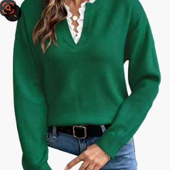 Pull Dentelle Élégante