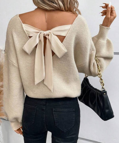 Pull Décolleté Élégant