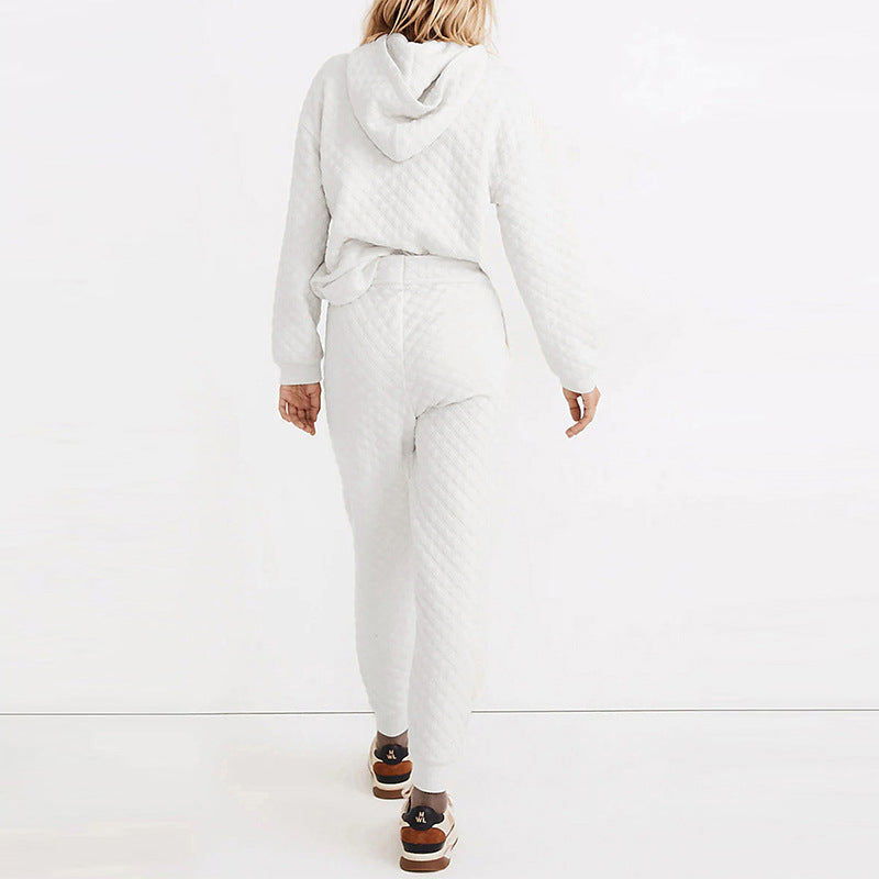 ENSEMBLE MATELASSE BLANC