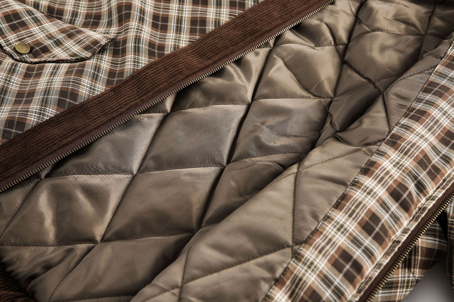 Veste en coton rembourrée