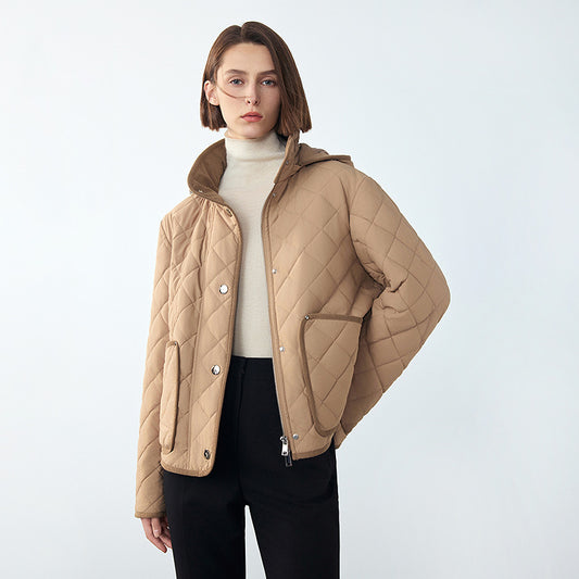 Veste en coton Hisense à carreaux