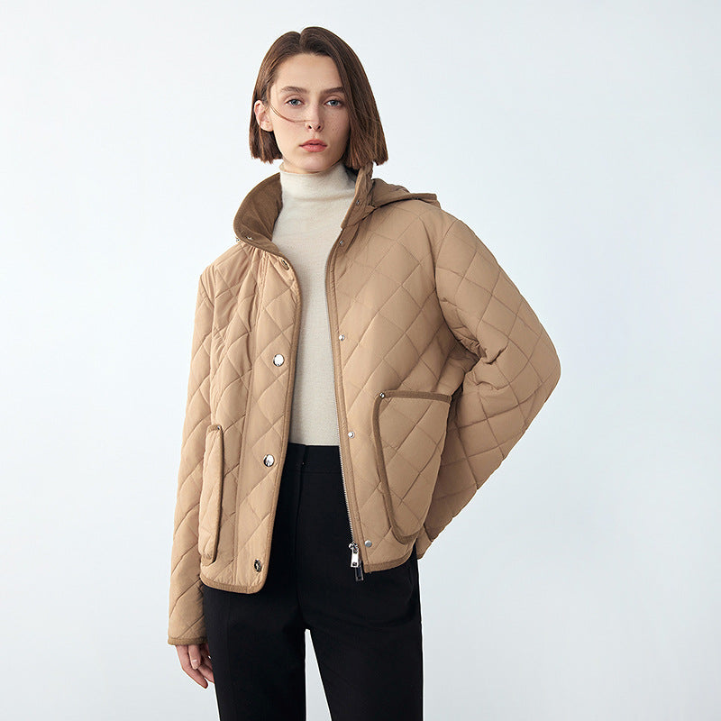 Veste en coton Hisense à carreaux