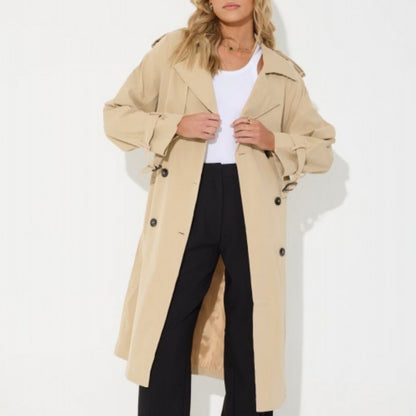 Chivogue Trench  Élégant – Coupe Moderne