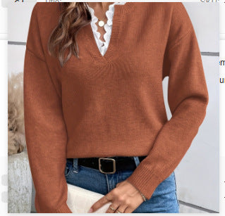 Pull Dentelle Élégante