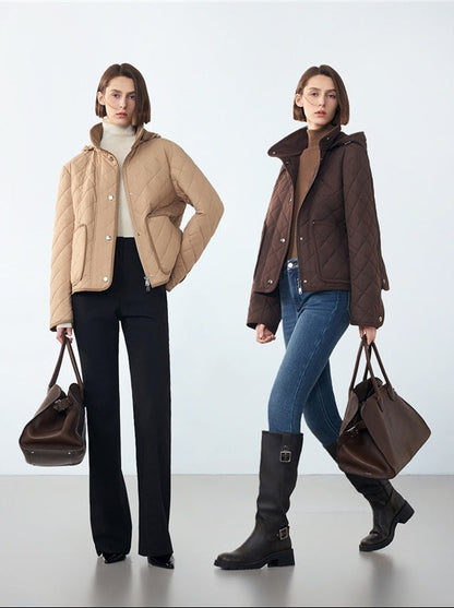 Veste en coton Hisense à carreaux