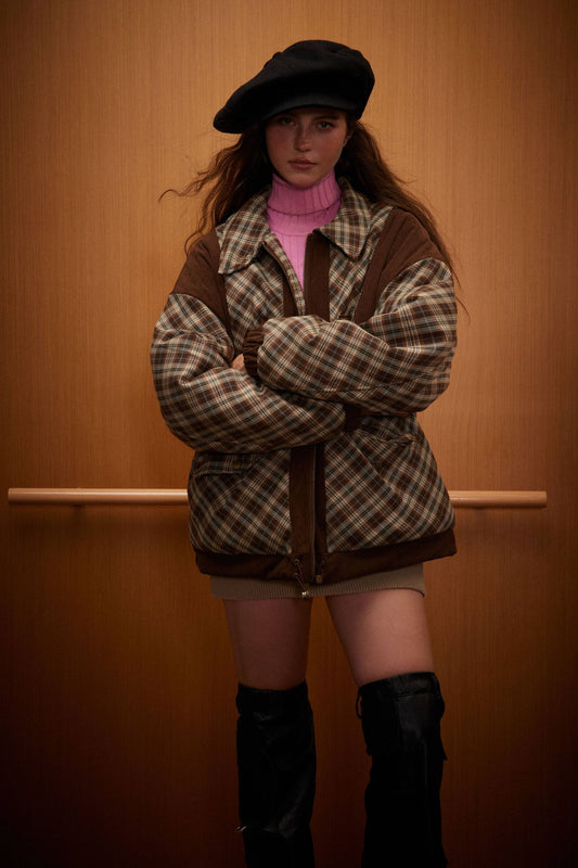 Veste en coton rembourrée