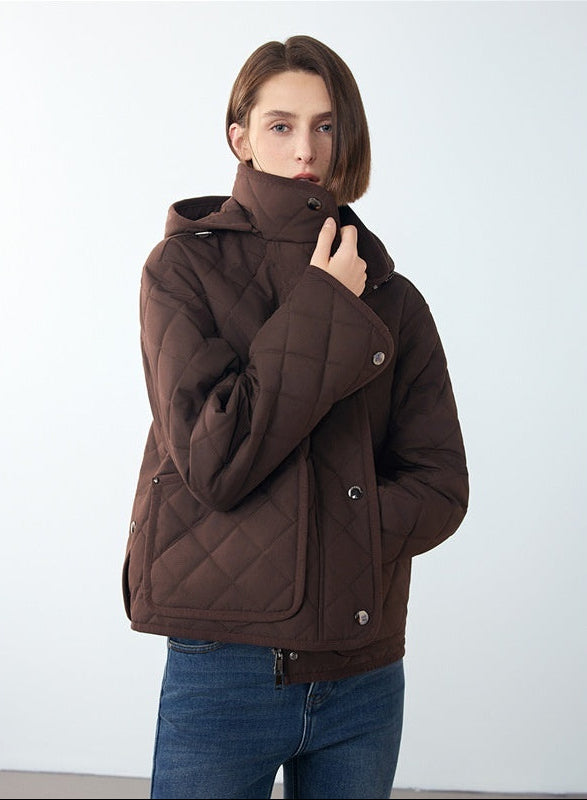 Veste en coton Hisense à carreaux