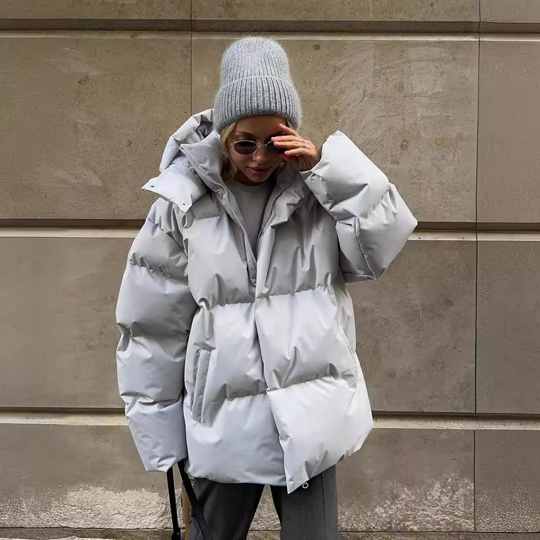 Veste matelassée ample en coton