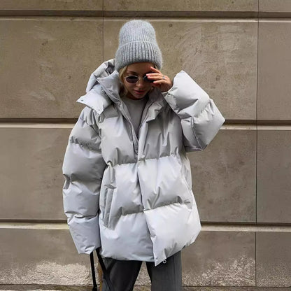 Veste matelassée ample en coton