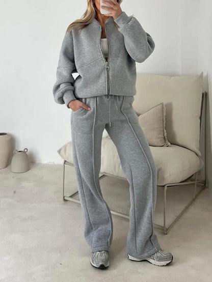 Camille | Ensemble Bomber & Jogger Chic