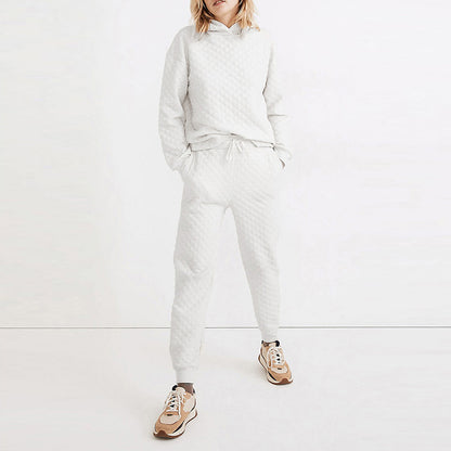 ENSEMBLE MATELASSE BLANC
