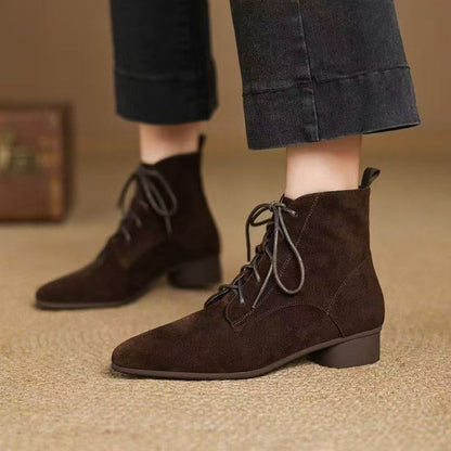 Bottines Maillard Effet Mat & Pointu
