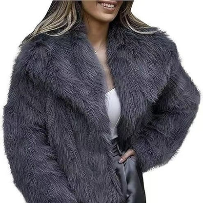 Manteau Court en Fourrure - Chic