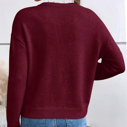 Pull Dentelle Élégante