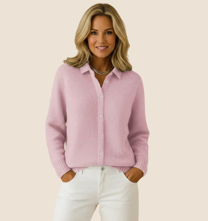 Cardigan classique en maille boutonnée