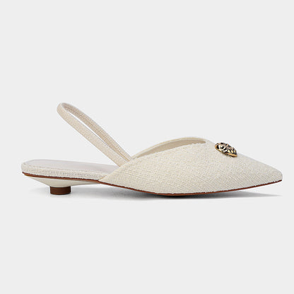 Sandales à Talons Aiguilles à Bout Pointu, Style Élégant