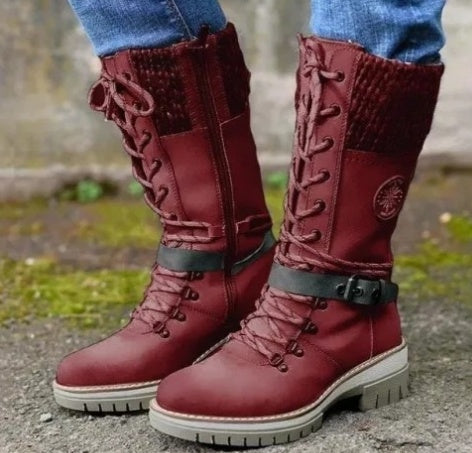 Bottines Martin à Talon Carré