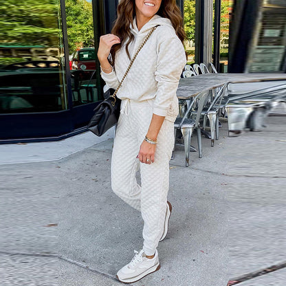 ENSEMBLE MATELASSE BLANC