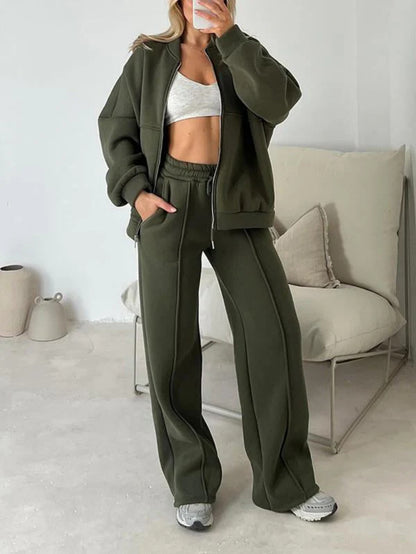 Camille | Ensemble Bomber & Jogger Chic