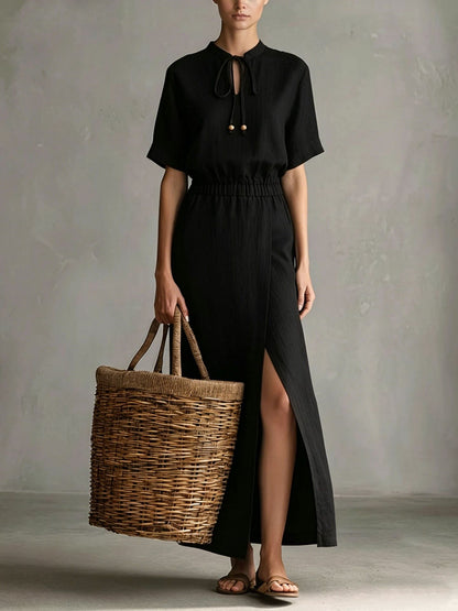 Robe Midi Élégance Estivale