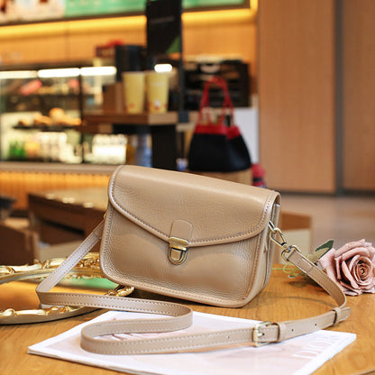 Sac  Bandoulière en Cuir Véritable - Élégance et Grande Capacité