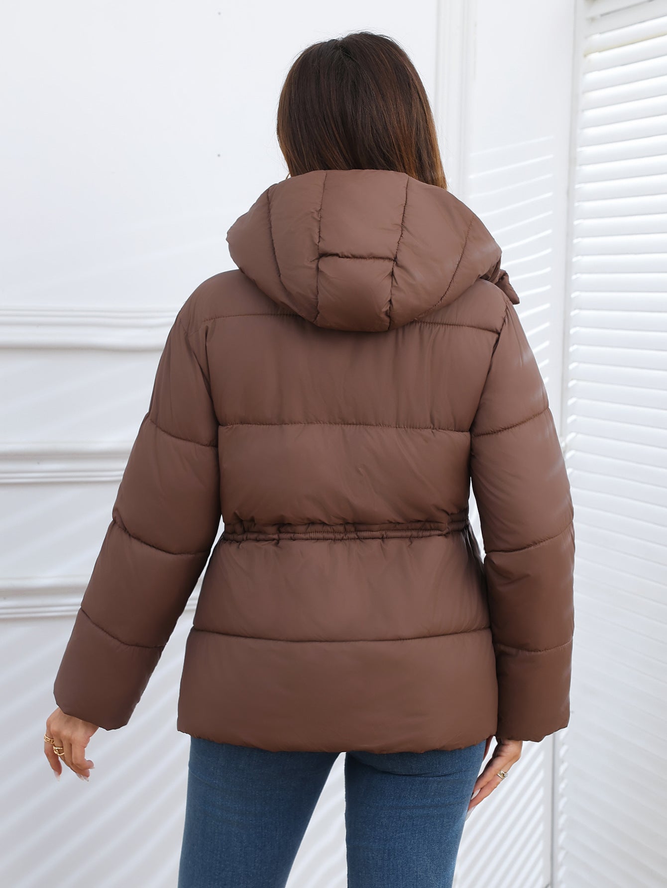 Veste à femme rembourrée en coton