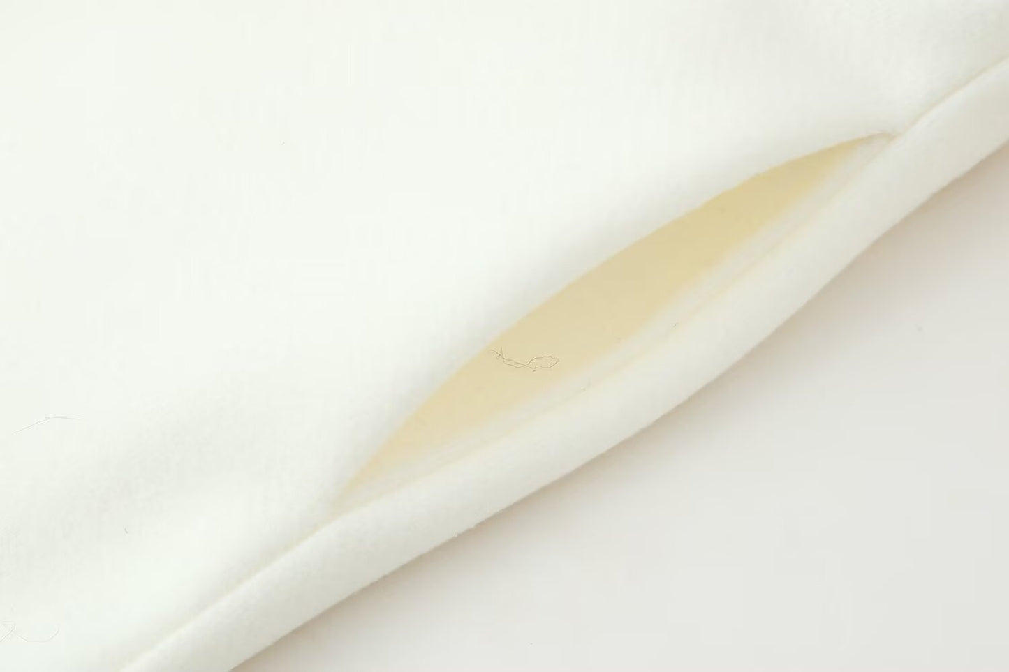 Manteau long chaud uni - col fourrure