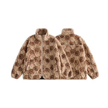 Manteau Ample en Laine d’Agneau