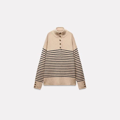 PULL RAYURES ELEGANTE