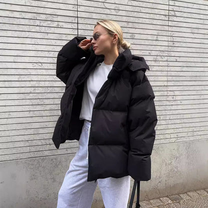 Veste matelassée ample en coton