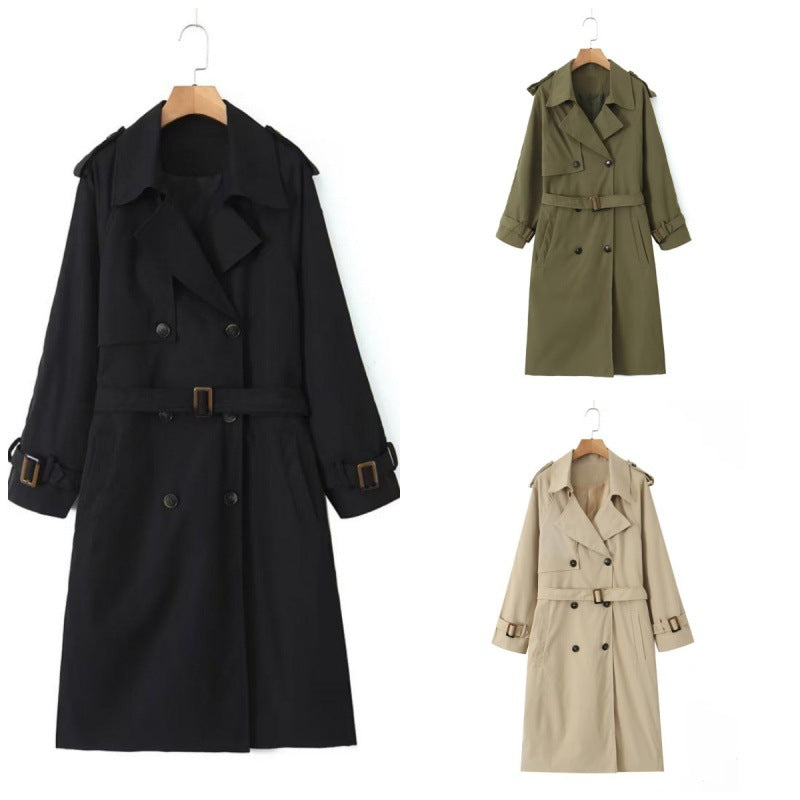 Chivogue Trench  Élégant – Coupe Moderne