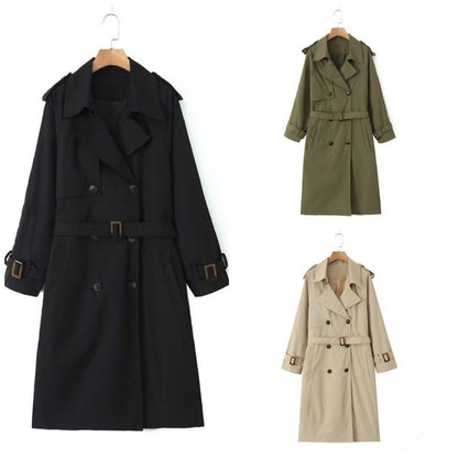 Chivogue Trench  Élégant – Coupe Moderne