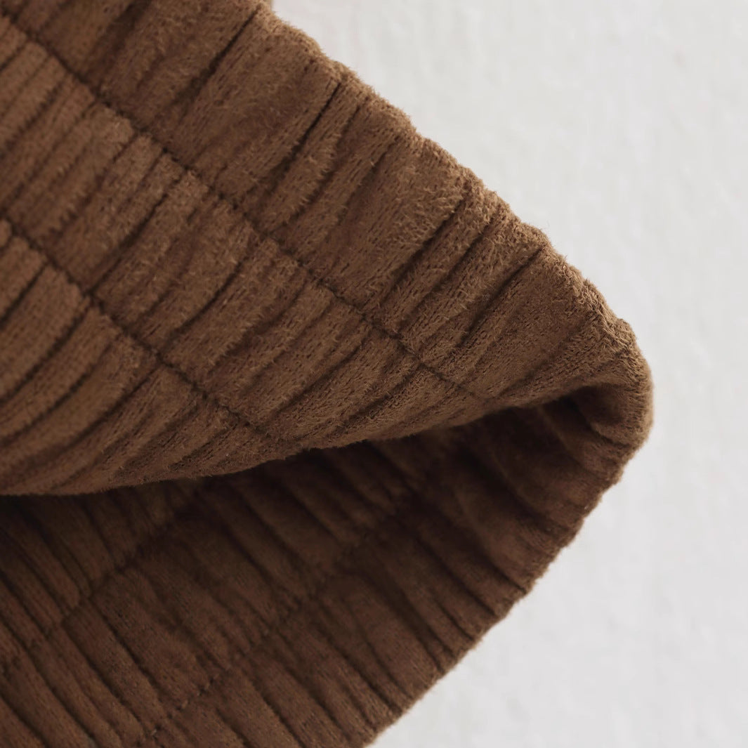 Veste tendance et décontractée en daim