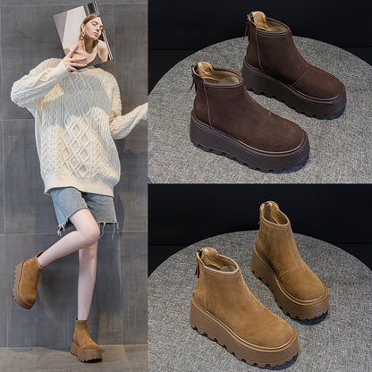 Chaussures en Cuir - Chaudes & Confort