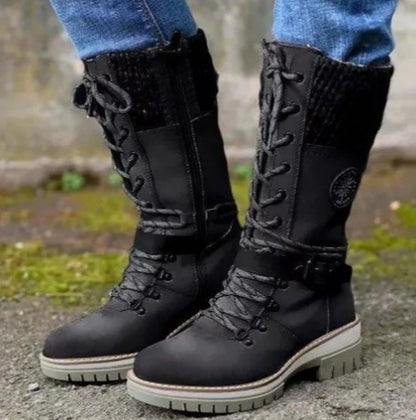 Bottines Martin à Talon Carré